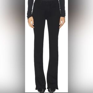 Classic Black Straight-Leg Pants